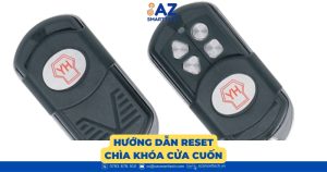 Hướng dẫn reset chìa khóa cửa cuốn