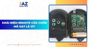 Khái niệm remote cửa cuốn mã gạt là gì?