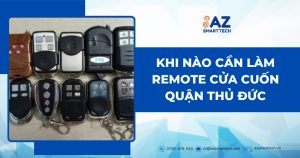 Khi nào cần làm remote cửa cuốn quận Thủ Đức