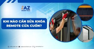 Khi nào cần sửa khóa Remote cửa cuốn?