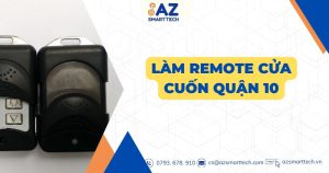 Làm remote cửa cuốn Quận 10