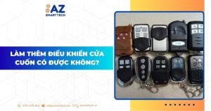 Làm thêm điều khiển cửa cuốn có được không?