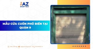 Mẫu cửa cuốn phổ biến tại Quận 9