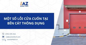 Một số lỗi cửa cuốn tại Bến Cát thông dụng