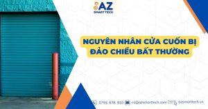 Nguyên nhân cửa cuốn bị đảo chiều bất thường