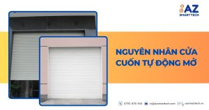 Nguyên nhân cửa cuốn tự động mở