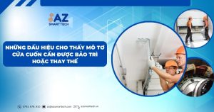 Những dấu hiệu cho thấy mô tơ cửa cuốn cần được bảo trì hoặc thay thế