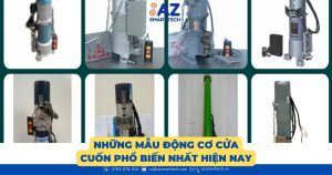 Những mẫu động cơ cửa cuốn phổ biến nhất hiện nay