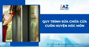 Quy trình sửa chữa cửa cuốn huyện Hóc Môn