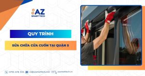 Quy trình sửa chữa cửa cuốn tại Quận 5