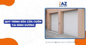 Quy trình sửa cửa cuốn tại Bình Dương