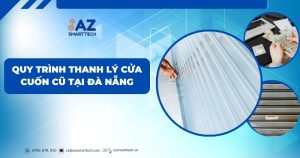 Quy trình thanh lý cửa cuốn cũ tại Đà Nẵng