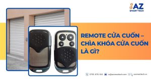 Remote cửa cuốn – Chìa khóa cửa cuốn là gì?