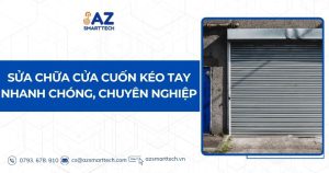 Sửa chữa cửa cuốn kéo tay nhanh chóng, chuyên nghiệp