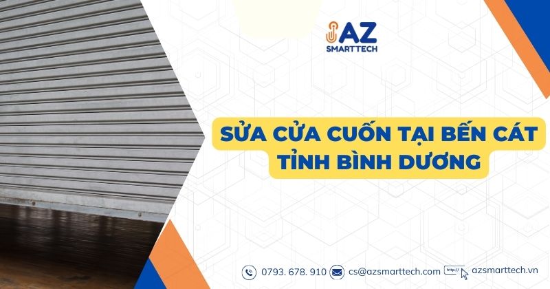 Sửa cửa cuốn tại Bến Cát Tỉnh Bình Dương