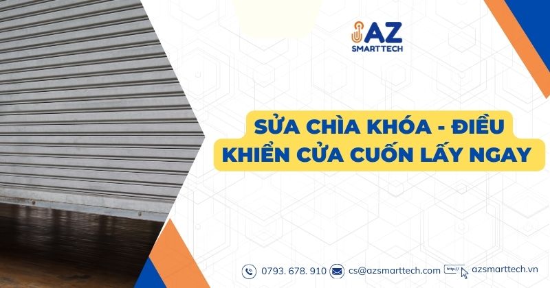 Sửa chìa khóa - điều khiển cửa cuốn lấy ngay