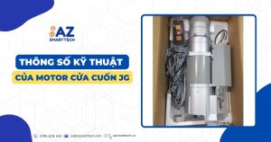 Thông số kỹ thuật của motor cửa cuốn JG