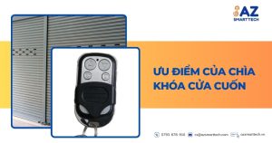 Ưu điểm của chìa khóa cửa cuốn