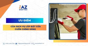 Ưu điểm của dịch vụ lắp đặt cửa cuốn chính hãng