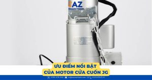 Ưu điểm nổi bật của motor cửa cuốn JG