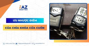 Ưu nhược điểm của chìa khóa cửa cuốn