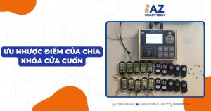 Ưu nhược điểm của chìa khóa cửa cuốn