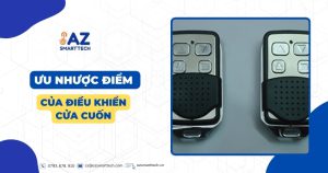 Ưu nhược điểm của điều khiển cửa cuốn