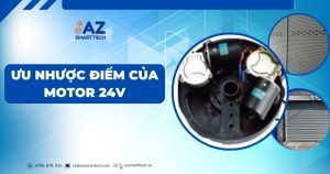 Ưu nhược điểm của motor 24V