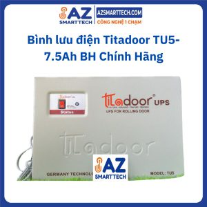 Bình lưu điện Titadoor TU5-7.5Ah BH Chính Hãng