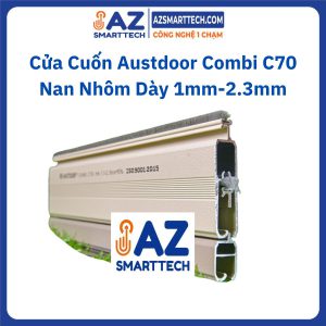 Cửa Cuốn Austdoor Combi C70 Nan Nhôm Dày 1mm-2.3mm