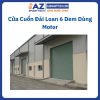 Cửa Cuốn Đài Loan 6 Dem Dùng Motor