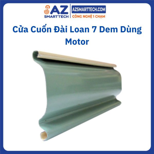 Cửa Cuốn Đài Loan 7 Dem Dùng Motor