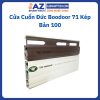 Cửa Cuốn Đức Boodoor 71 Kép Bản 100