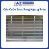 Cửa Cuốn Inox Song Ngang Tròn