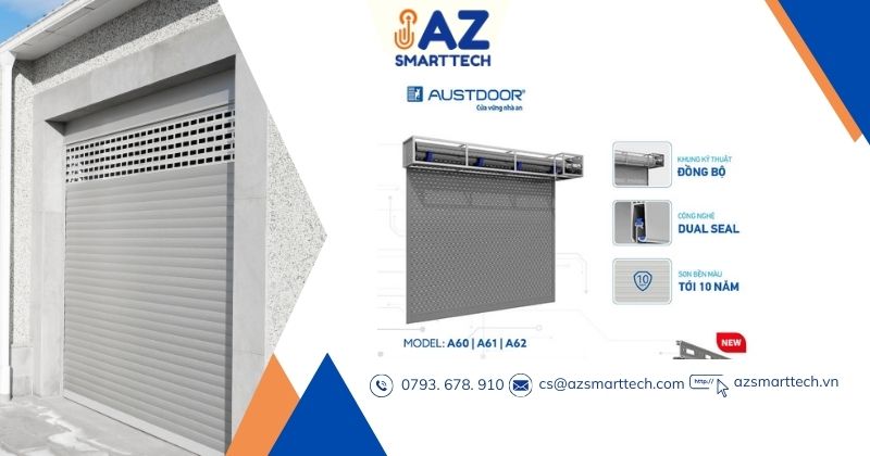 Cửa Cuốn Khe Thoáng Austdoor Aluroll A61