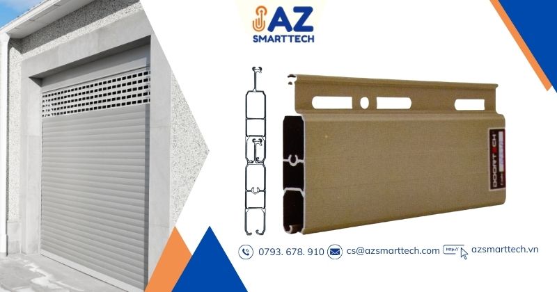 Cửa Cuốn Nan Nhôm Doortech D14i