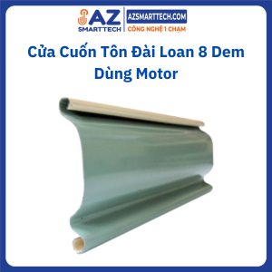 Cửa Cuốn Tôn Đài Loan 8 Dem Dùng Motor