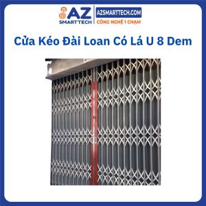 Cửa Kéo Đài Loan Có Lá U 8 Dem