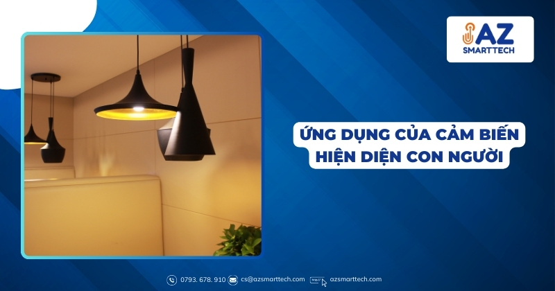 Cảm biến hiện diện con người Human Presence 8 Ứng dụng của cảm biến hiện diện con người
