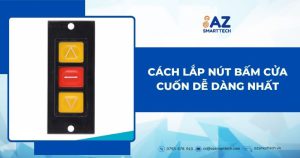 Cách lắp nút bấm cửa cuốn dễ dàng nhất