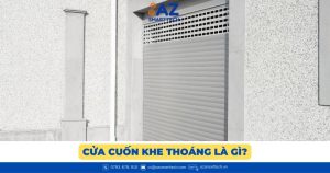 Báo giá cửa cuốn khe thoáng giá rẻ chính hãng mới nhất 2025 2 Cửa cuốn khe thoáng là gì?
