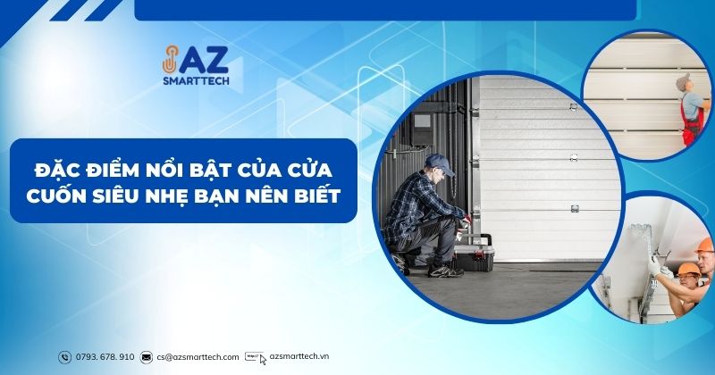 Đặc điểm nổi bật của cửa cuốn siêu nhẹ bạn nên biết