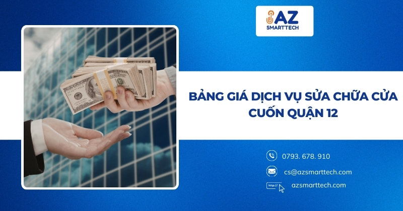 Bảng Giá Dịch Vụ Sửa Chữa Cửa Cuốn Quận 12