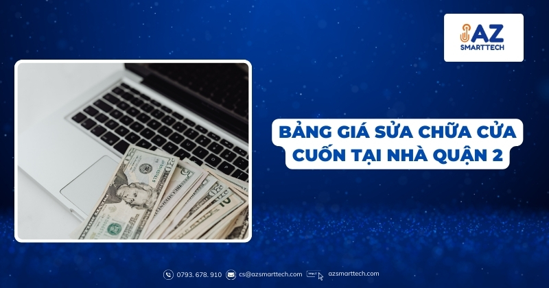 Bảng giá sửa chữa cửa cuốn tại nhà Quận 2