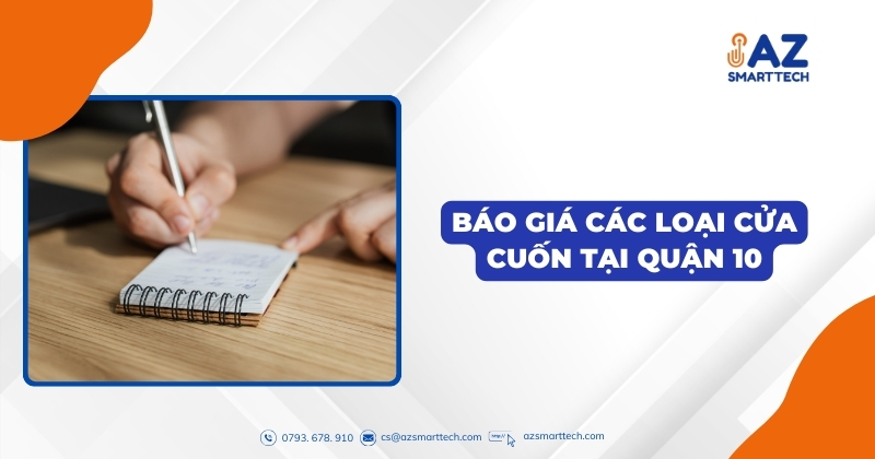 Báo giá các loại cửa cuốn tại Quận 10