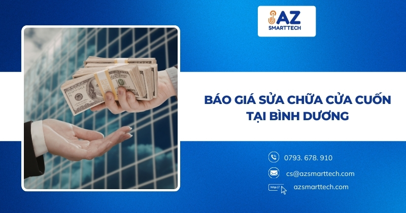 Báo giá sửa chữa cửa cuốn tại Bình Dương