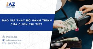 Báo giá thay bộ hành trình cửa cuốn chi tiết