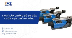 cách lắp chống sổ lô cửa cuốn