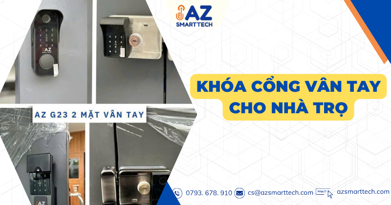 Top khóa cổng vân tay cho nhà trọ tốt nhât· - Quản Lý Ra Vào Bằng App 1 Khóa cổng vân tay cho nhà trọ