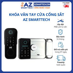 Khóa cổng vân tay cửa sắt